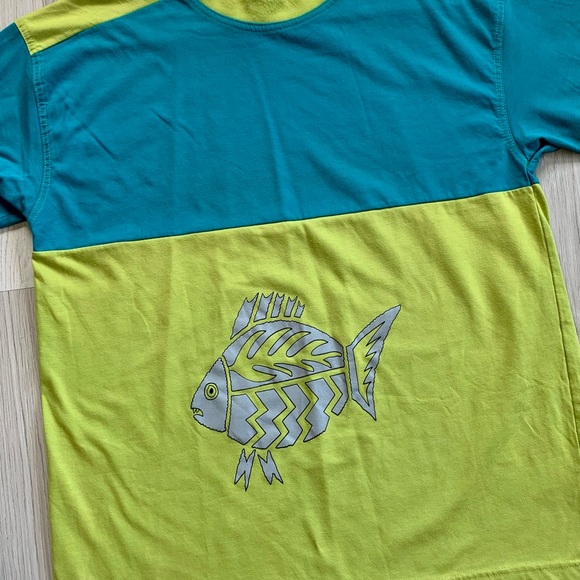 Rodeo Shirts Vintage Hawaiian Island Tribal Fish Design Tshirt